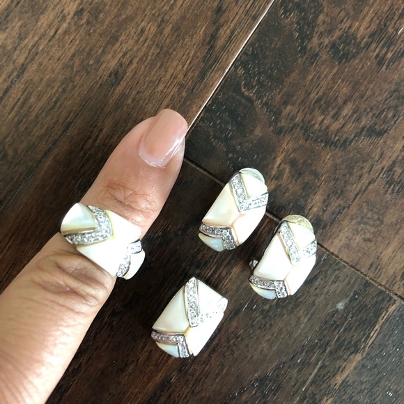 Mother of pearl jewelry set - Picture 4 of 4